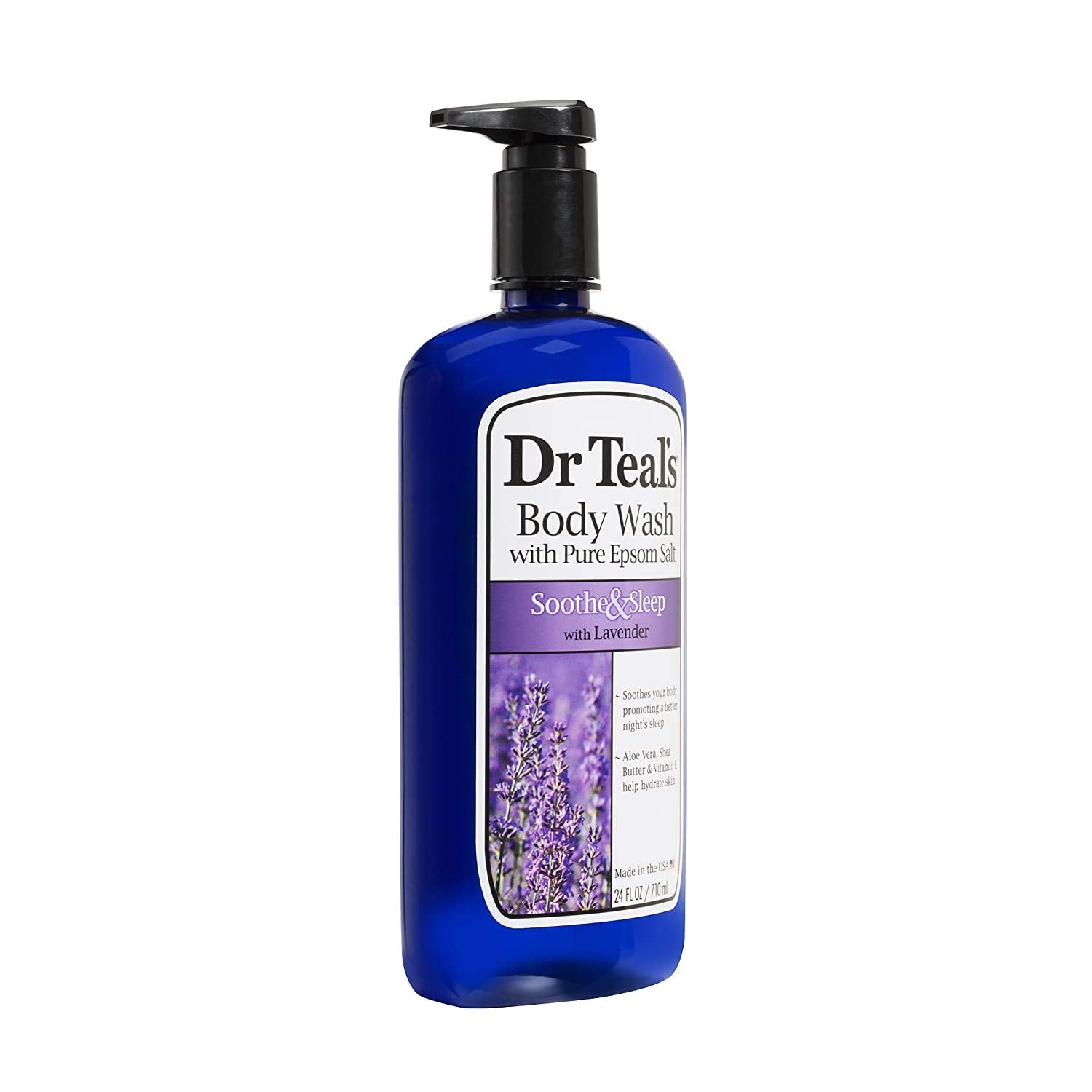 Dr. Teal's Ultra Moisturizing Body Wash, Soothe & Sleep with Lavender 24 fl oz (pack of 2)